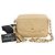 Borsa a Spalla in Pelle Chanel Matelassé Diana Flap Marrone Beige