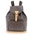 Zaino Montsouris GM Monogramma Louis Vuitton Marrone