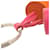 Hermès Hermes Carmen Unodos Agneau Milo Keychain Charm Pink Orange  - view 9