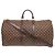 Borsa a Tracolla Keepall 55 Damier Louis Vuitton Marrone