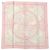Foulard in seta Hermès Carré 90 Parures Oceaniche Rosa Bianco - vista 3