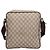 Bolso Mensajero GG Supreme de Gucci Castaño Beige - vista 3