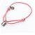 Bracciale Charm Silver Lockit di Louis Vuitton Bianco Rosso - vista 3