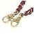 Borsa 2 in 1 Chanel Matelassé Coco Handle 29 Rosso - vista 10