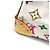 Borsa Boston Monogram Multicolore Louis Vuitton Bianco - vista 11
