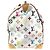 Borsa Boston Monogram Multicolore Louis Vuitton Bianco - vista 4