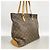 Louis Vuitton Monogram Cabas Mezzo Tote Bag Braun - Ansicht 2