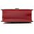 Gucci Leder Sylvie Mini Handtasche Rot - Ansicht 4