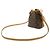 Noe Bolso de Hombro Nano Noé Monograma Louis Vuitton Castaño - vista 2