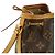 Noe Bolso de Hombro Nano Noé Monograma Louis Vuitton Castaño - vista 4