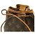 Noe Bolso de Hombro Nano Noé Monograma Louis Vuitton Castaño - vista 6