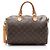 Borsa a Spalla Speedy Bandouliere 30 in Tela Monogram Louis Vuitton Marrone