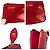 Schlüsselhalter Pochette Cles Vernis Louis Vuitton Pink - Ansicht 6