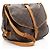 Louis Vuitton Vintage Monogramm Canvas Saumur 35 Umhängetasche Braun - Ansicht 2