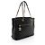 Gabrielle Chanel Medallion Tote aus Lammleder Schwarz - Ansicht 2
