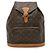 Louis Vuitton Monogram Montsouris GM Rucksack Braun