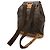 Louis Vuitton Monogram Montsouris GM Rucksack Braun - Ansicht 2