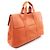 Borsa in pelle Hermès Valparaiso MM arancione - vista 3