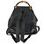 Zaino in pelle Gucci nero con hardware dorato - vista 2