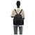 Zaino in pelle Gucci nero con hardware dorato - vista 6