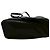 Bolso tote negro de nylon con logo triangular de Prada - vista 3