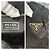 Bolso tote negro de nylon con logo triangular de Prada - vista 8