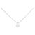 Autre Marque Collana in diamante in oro bianco Au750 Argento
