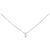 Autre Marque Collana in diamante K18WG Argento