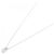 Autre Marque Collana in diamante K18WG Argento - vista 2