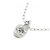 Autre Marque Collana in diamante K18WG Argento - vista 3