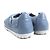 Pantofole in nylon Dior Oblique Grigio Blu chiaro - vista 3