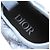 Pantofole in nylon Dior Oblique Grigio Blu chiaro - vista 7