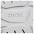 Pantofole in nylon Dior Oblique Grigio Blu chiaro - vista 9
