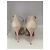 Décolleté Christian Louboutin Salonu in pelle e mesh Eggshell Bianco sporco - vista 4