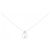 Autre Marque Collana in diamante in oro bianco Au750 Argento
