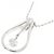 Autre Marque Collana in diamante in oro bianco Au750 Argento - vista 3