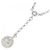 Collana in diamante in oro bianco K14 Tasaki Argento - vista 3