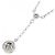 Collana in diamante in oro bianco K14 Tasaki Argento - vista 4