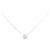 Autre Marque Collana di diamanti in oro bianco Au750 Argento