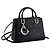 Borsa a mano Carolina Herrera Duchess Mini Nera in Pelle Nero