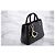 Borsa a mano Carolina Herrera Duchess Mini Nera in Pelle Nero - vista 7