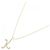 Autre Marque Au750 Diamant Initial K Halskette Golden - Ansicht 2