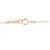 Autre Marque Au750 Diamant Initial K Halskette Golden - Ansicht 5