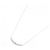 Autre Marque Collar de diamantes en oro blanco Au750 Plata - vista 2