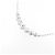 Autre Marque Collar de diamantes en oro blanco Au750 Plata - vista 4