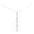 Autre Marque Collana in Oro Bianco 585 Argento