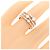 Autre Marque Trilogy Au750 Diamantring Silber - Ansicht 5