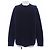 Prada UMB645 S232 13HI Kaschmir Strick Blau Marineblau