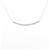 Autre Marque Collana in diamante in oro bianco Au750 Argento