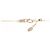 Autre Marque Au750 Diamond 2way Necklace Pink - view 6